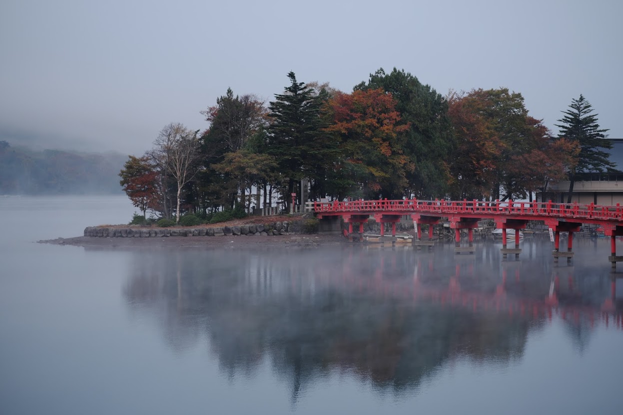 赤城神社のズームイン